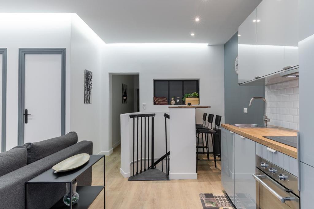 Hsh Batignolles Sauffroy Charming Apartment 8P Париж Екстер'єр фото